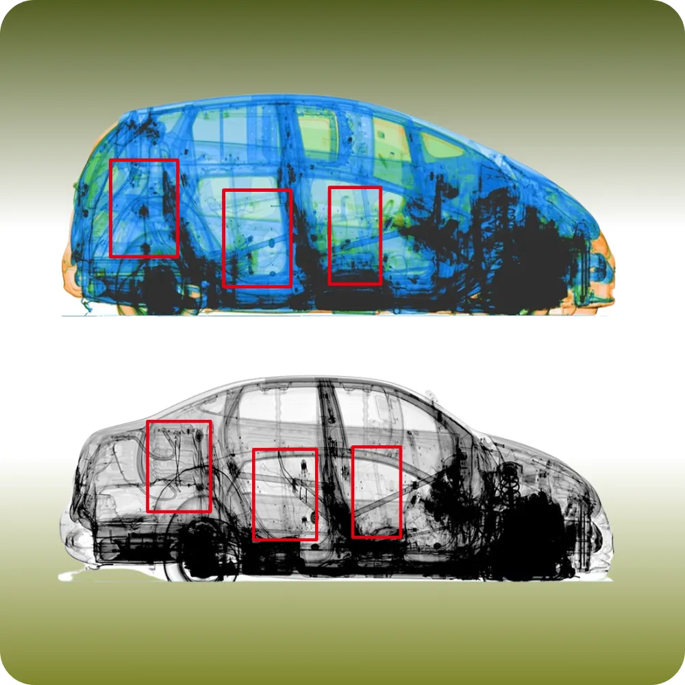 Cargo and Vehicle Inspection System body detect
